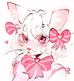 sketch bust (+ colour)